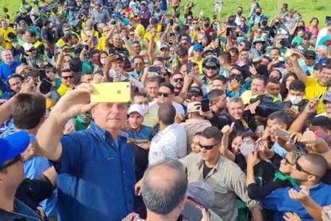 Bolsonaro chega hoje ao Rio Grande do Norte