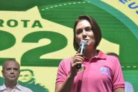 “Não quero ser presidente, quero ser primeira-dama”, diz Michelle Bolsonaro