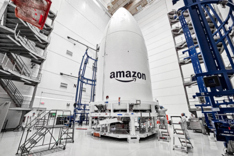 Amazon lança satélites Kuiper em concorrência com Starlink